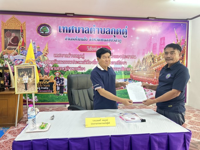 คณะกรรมการแปรญัตติร่างเทศบัญญัติฯ งบประมาณ พ.ศ. 2570 เทศบาลตำบลกุดดู่ ได้ทำหน้าที่รับคำเสนอขอแปรญัตติงบประมาณรายจ่ายประจำปี งบประมาณ พ.ศ. 2570 เทศบาลตำบลกุดดู่