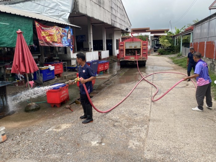 งานป้องกันและบรรเทาสาธารณภัยเทศบาลตำบ...