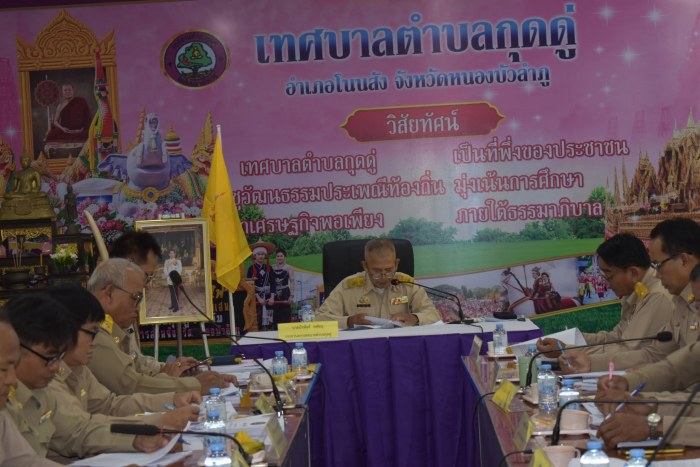 การประชุมสภาเทศบาลตำบลกุดดู่ สมัยสามัญ สมัยที่ 3 ครั้งที่ 2 ประจำปี 2569 