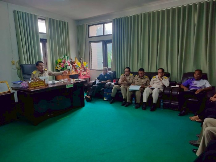 ประชุมปรึกษาหารือก่อนการดำเนินโครงการปรับปรุงถนนลาดยางแอสฟัลติก ถนนสุปัญญา หมู่ที่ 2